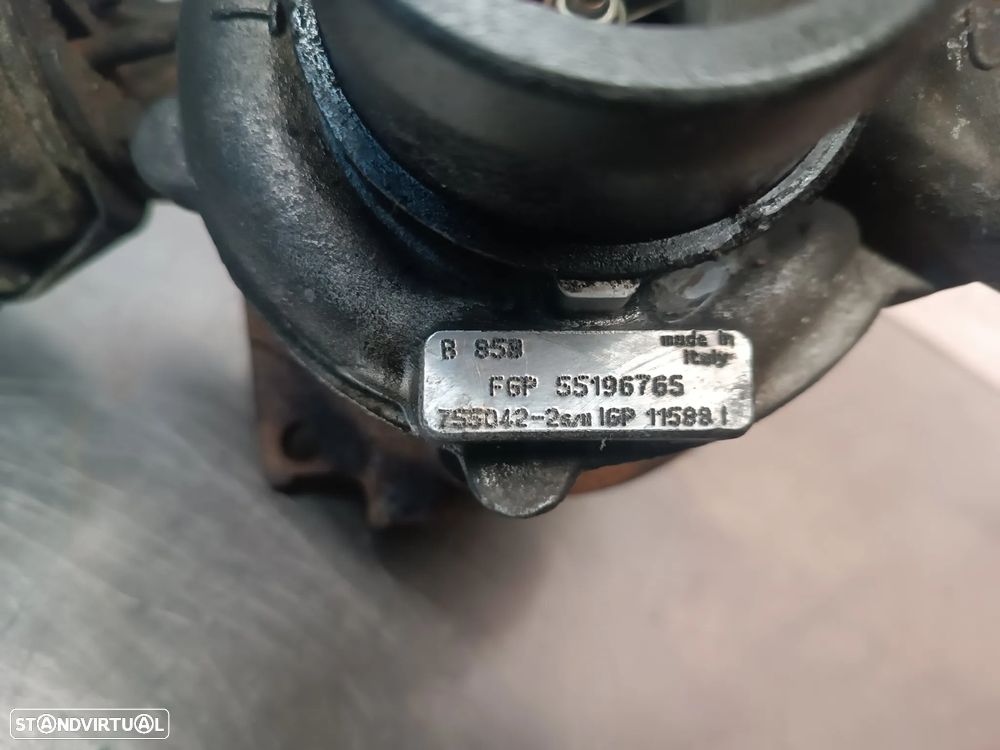 TURBO OPEL ASTRA / VECTRA C / ZAFIRA 1.9CDTI 120CV  FGP 55196765 - 2