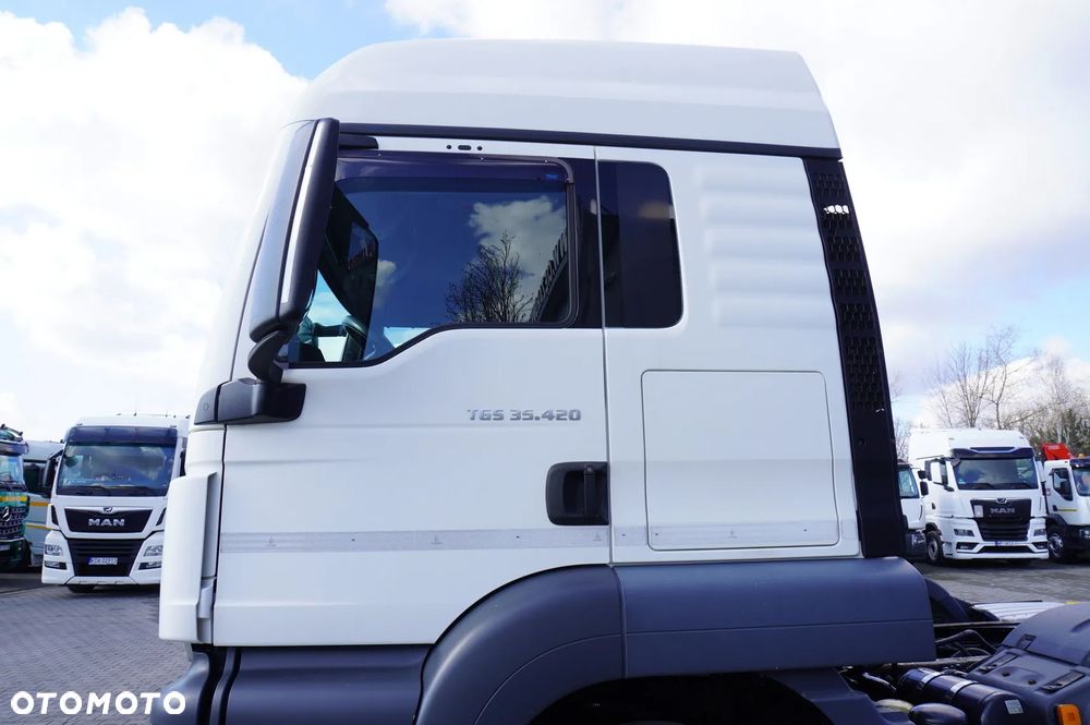 MAN TGS 35.420 8x2 / Rama 6,4 m / 3 osie skrętne / 3 szt. - 15
