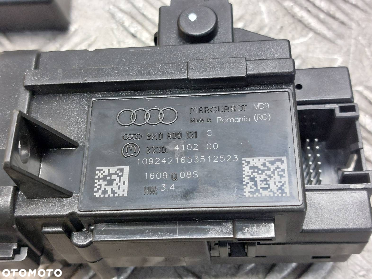 ZESTAW STARTOWY AUDI A5 8T 2.0 TFSI 8K2907115P 8K2907115D 8K0909131C - 9