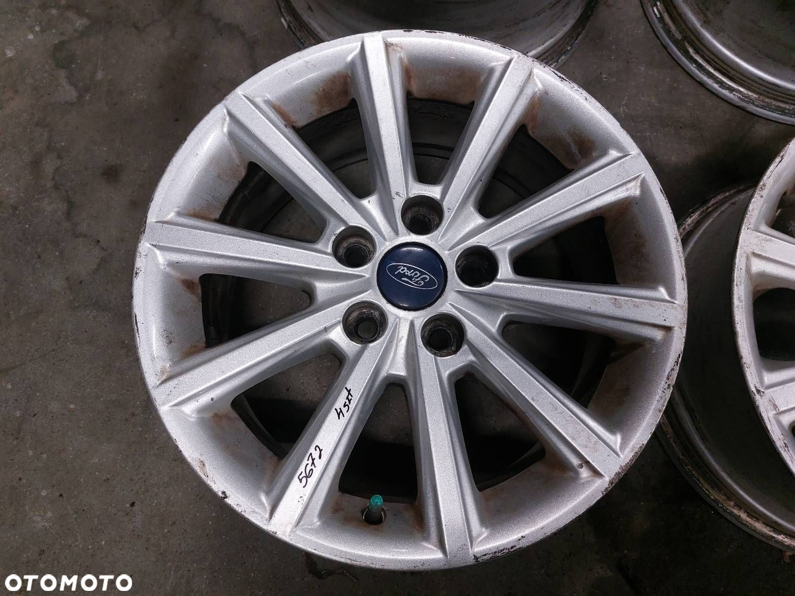 FELGA ALUMINIOWA 4 SZT FORD C-MAX MK2 F1EC-B1B 5x108 7Jx16 ET50 FI63,4 - 3