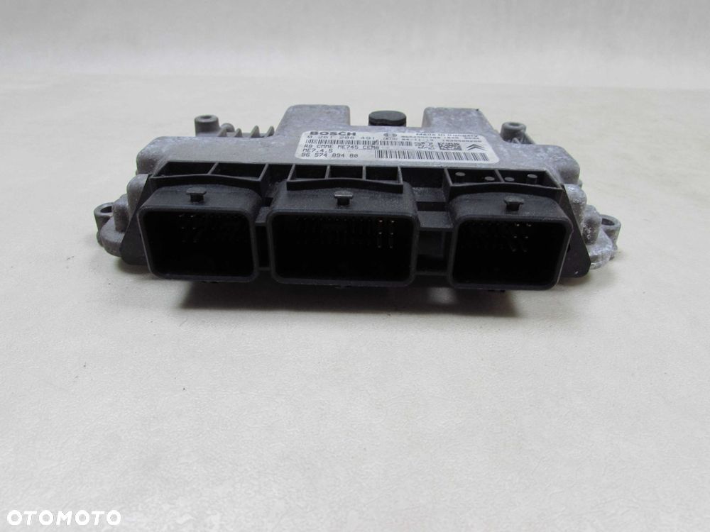 PEUGEOT CITROEN 1.6 16V KOMPUTER STEROWNIK 0261208491 9657489480 - 2