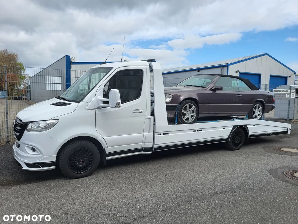 Mercedes-Benz Sprinter 317 Autolaweta najazd alu Hak 3500kg - 4
