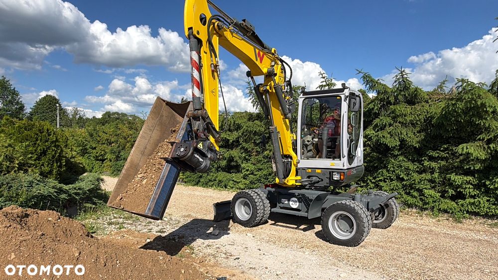 Wacker Neuson Koparka Kołowa 6 TON Wacker NEUSON 6503 -2 Pług Ramię Long 3 Łamane POWERTILT Lenhoff Klimatyzacja łyżki przedsiębierne MS03 6503 ew65 wiertnica  Takeuchi TB175W Yanmar B75W widły grabie - 20