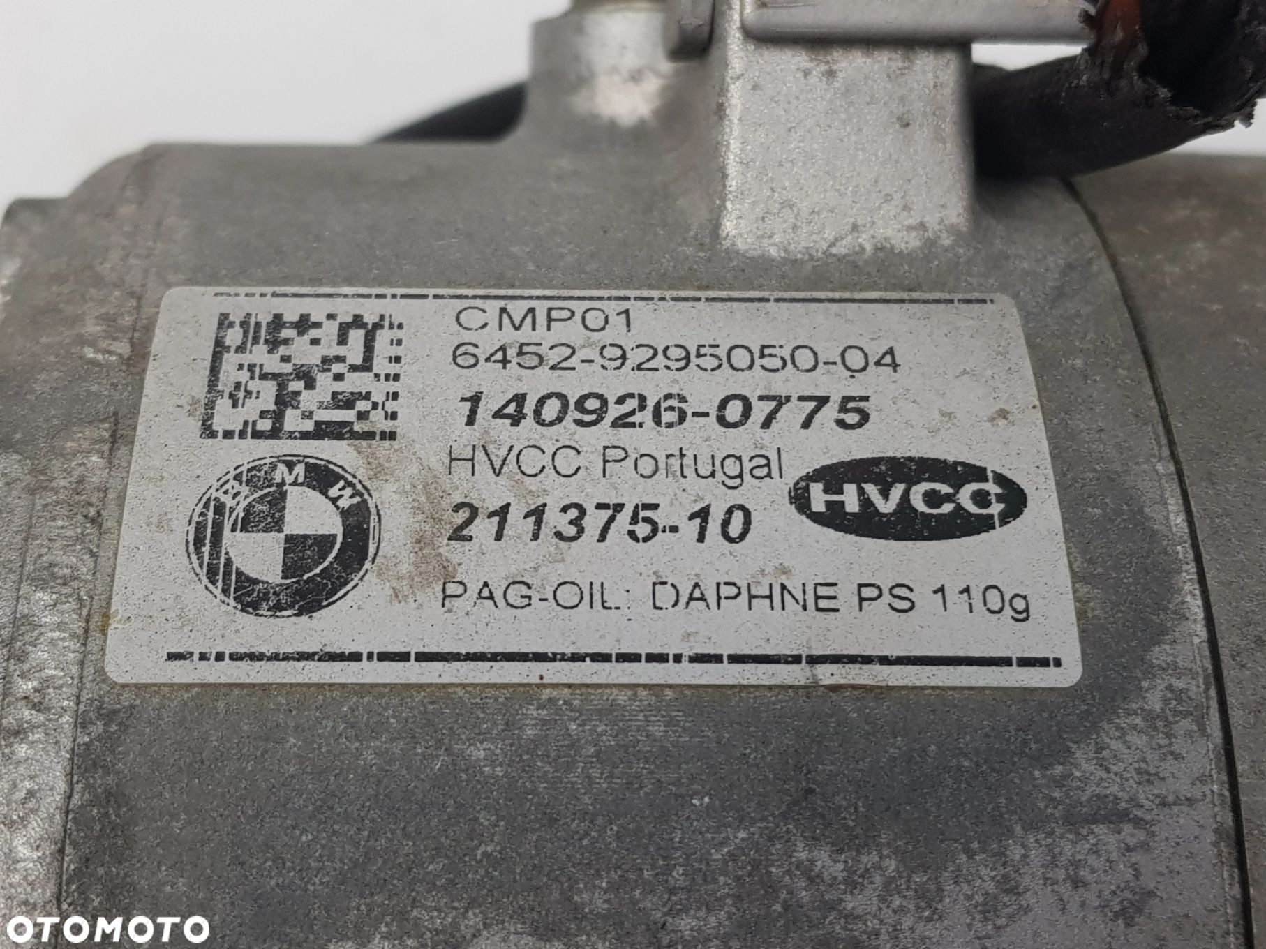 Kompresor Sprężarka klimatyzacji BMW X1 F48 X2 X39 F45 B38 9295050 - 7