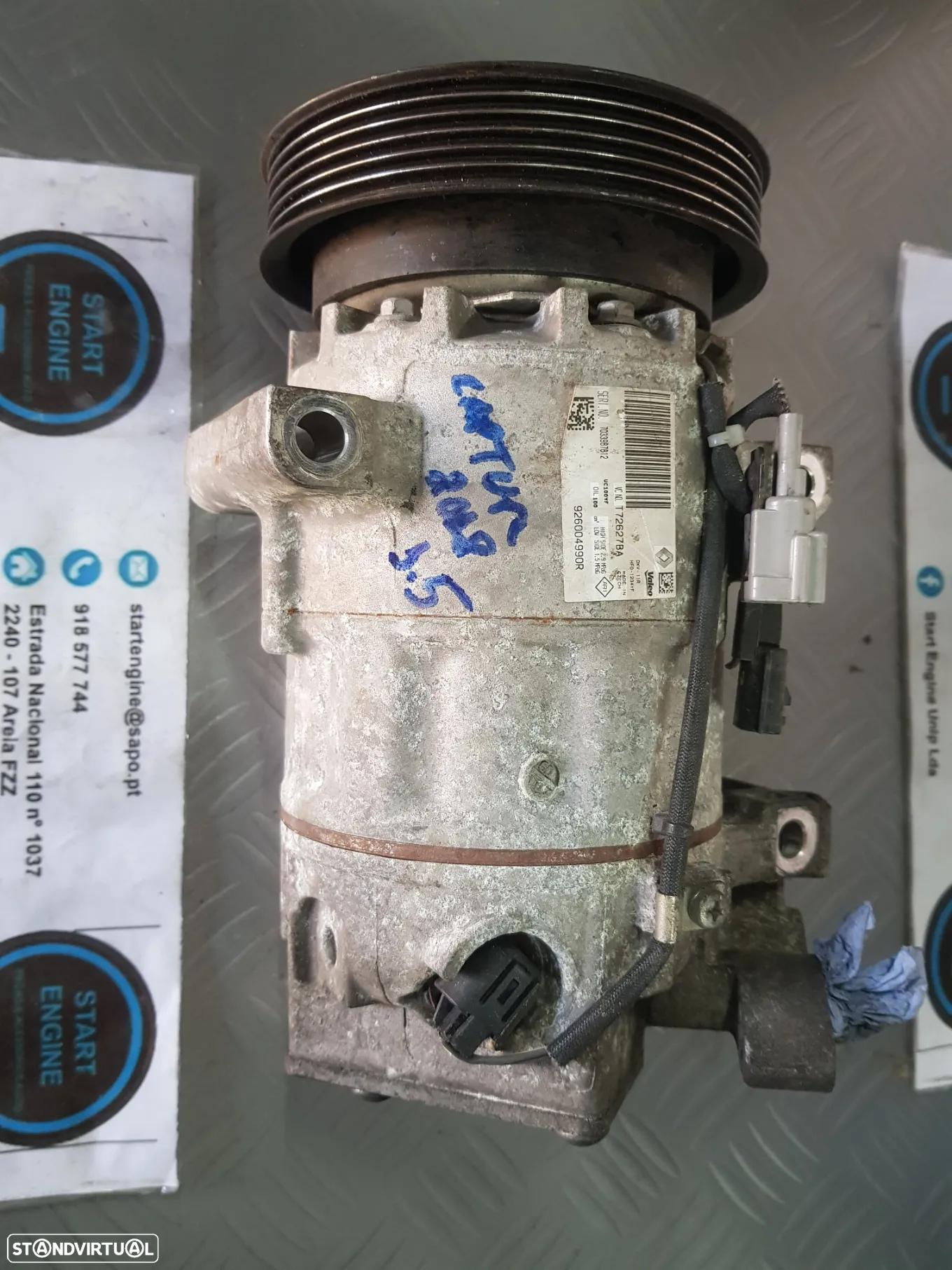 Compressor Ar condicionado AC Nissan Qashqai J11 J18 Captur 1.5 DCI - 3