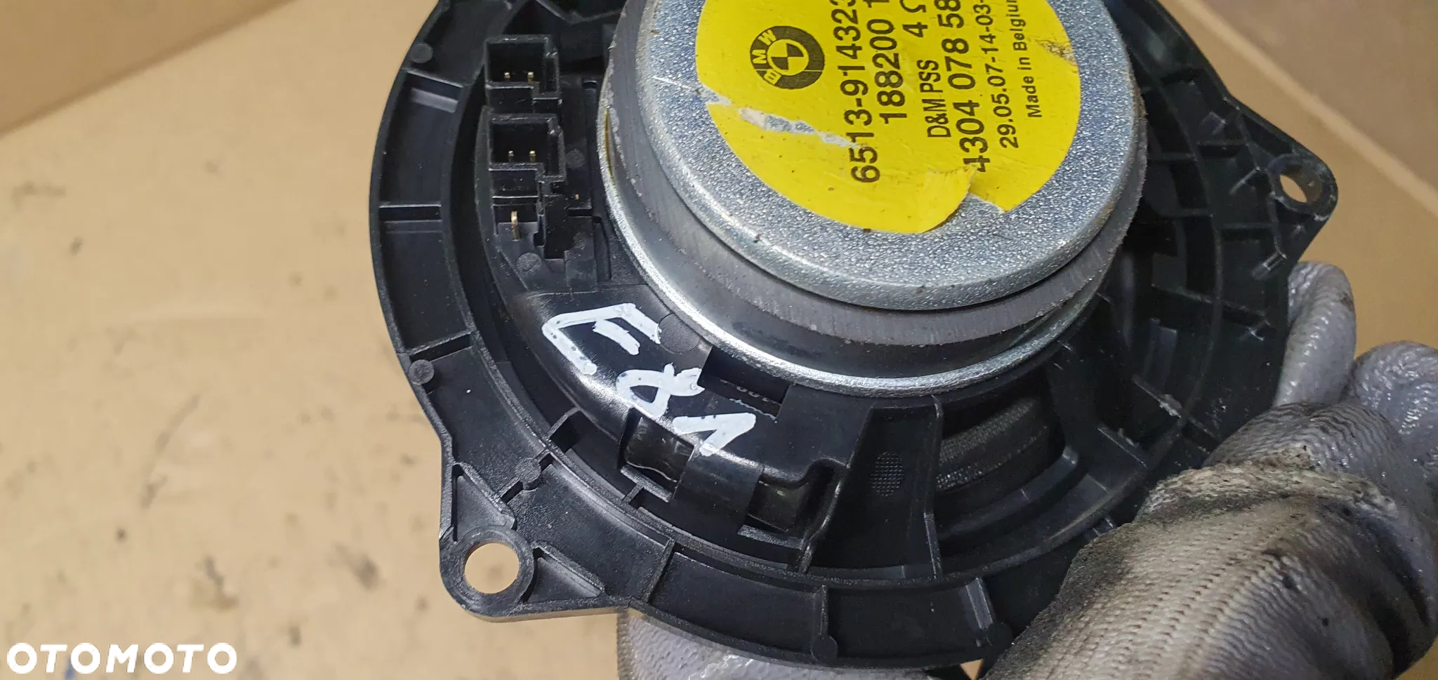 Głośnik lewy przód przedni lewy BMW I E81 E87 9143232 - 6
