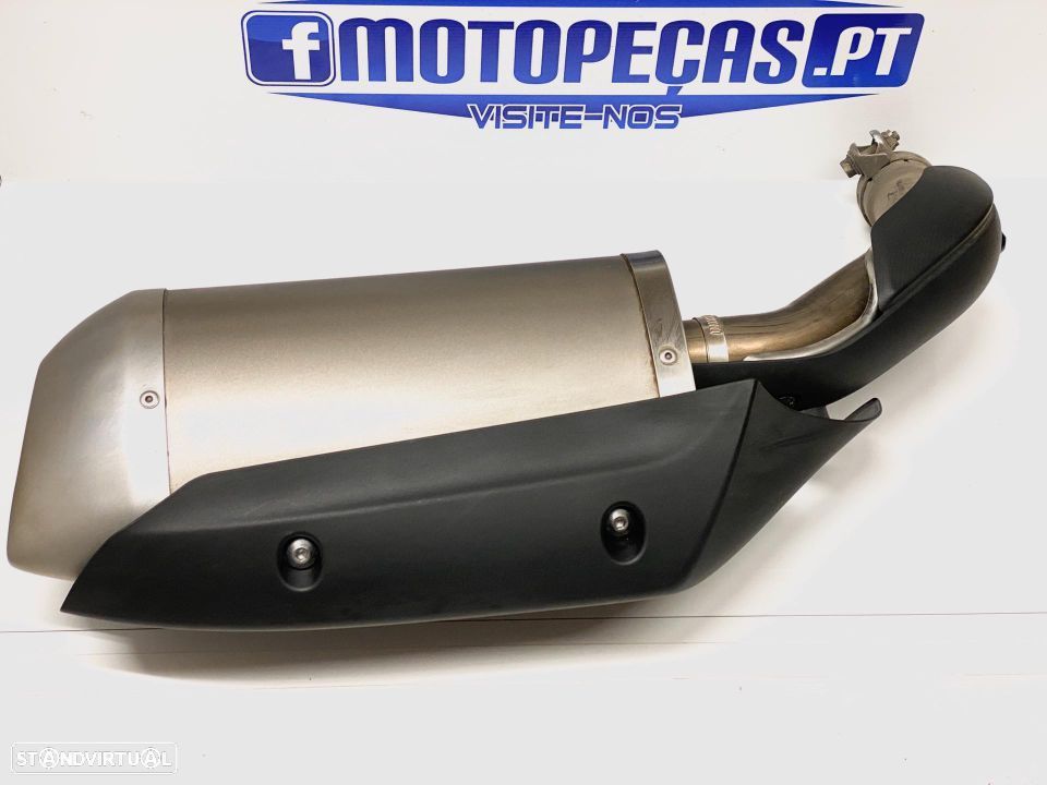 Ponteiras escape e catalisador para yamaha yzf R1 ano 2009 ate 2014 - 1