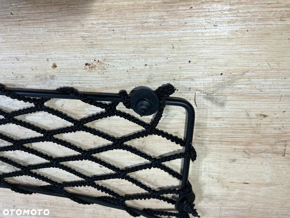 SIATKA TUNELU PASAŻERA BMW E34 SCHOWEK MOCOWANIE OEM RARYTAS - 3