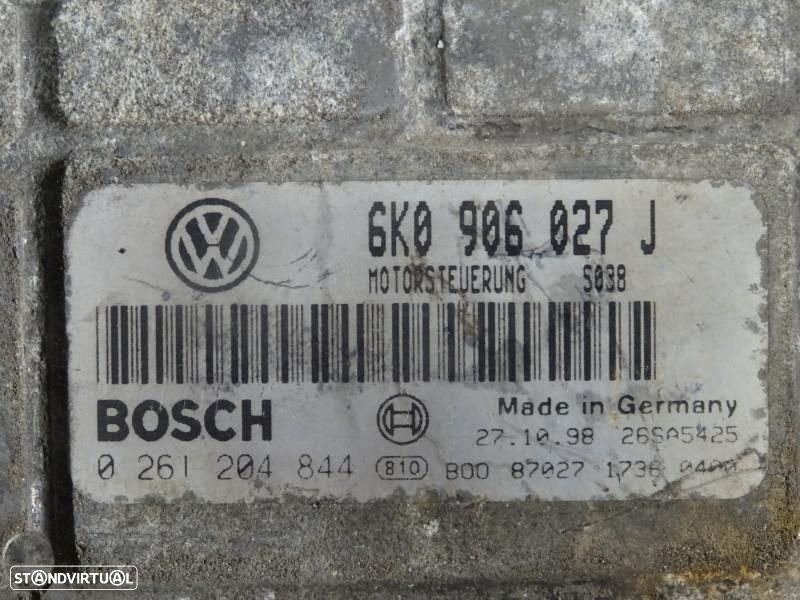 Centralina De Motor Seat Ibiza Ii (6K1)  6K0906027j / 0261204844 / 6K0 - 2