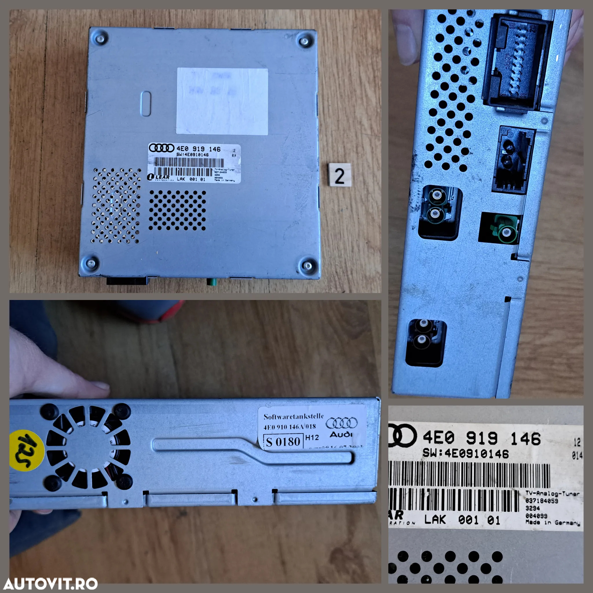 Modul ICM Bmw Modul TV Tuner Audi ECU modul Airbag Bmw calculator SAM airbag C-Class w205 - 3