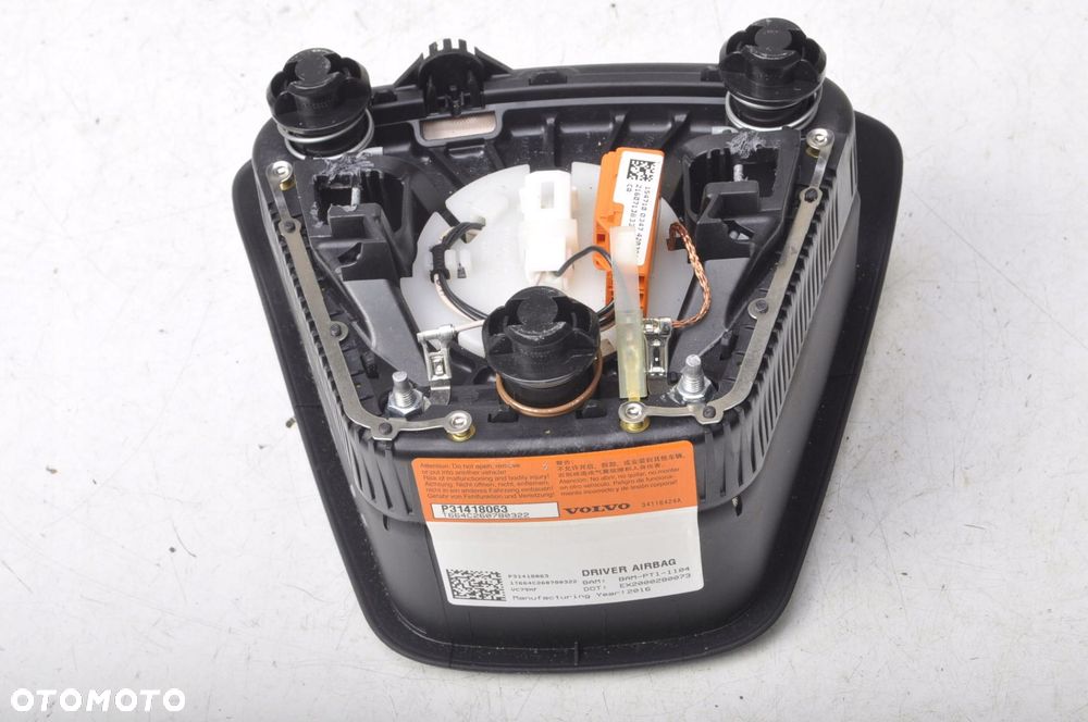 VOLVO S60 II V60 PODUSZKA POWIETRZNA KIEROWCY AIRBAG 31418063 - 8