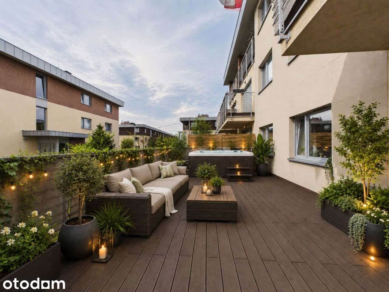 Apartament Z 51-Metrowym Tarasem