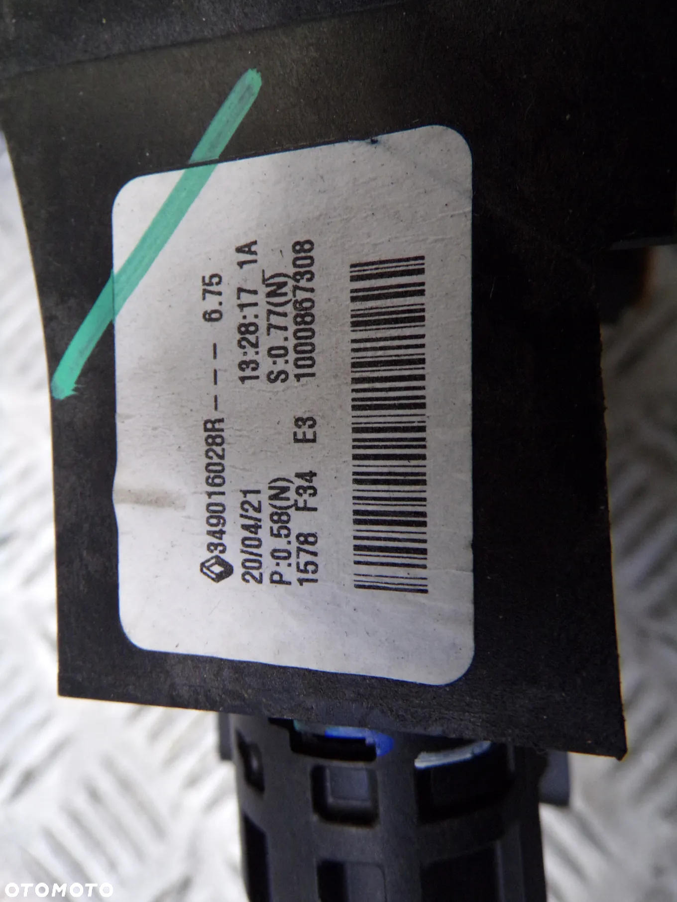 WYBIERAK Z LINKAMI RENAULT CLIO V MEGANE 1.5 BLUE DCI 349016028R - 3