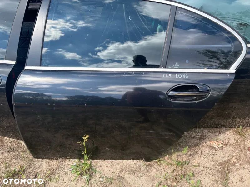 BMW 7 E66 E65 LONG Li przedłużana wersja 750Li DRZWI tył tylne prawe prawa strona tylna LONG 475 black sapphire - 7