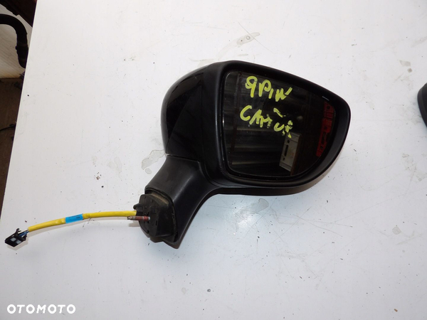 PRAWE LUSTERKO RENAULT CAPTUR 9 PIN