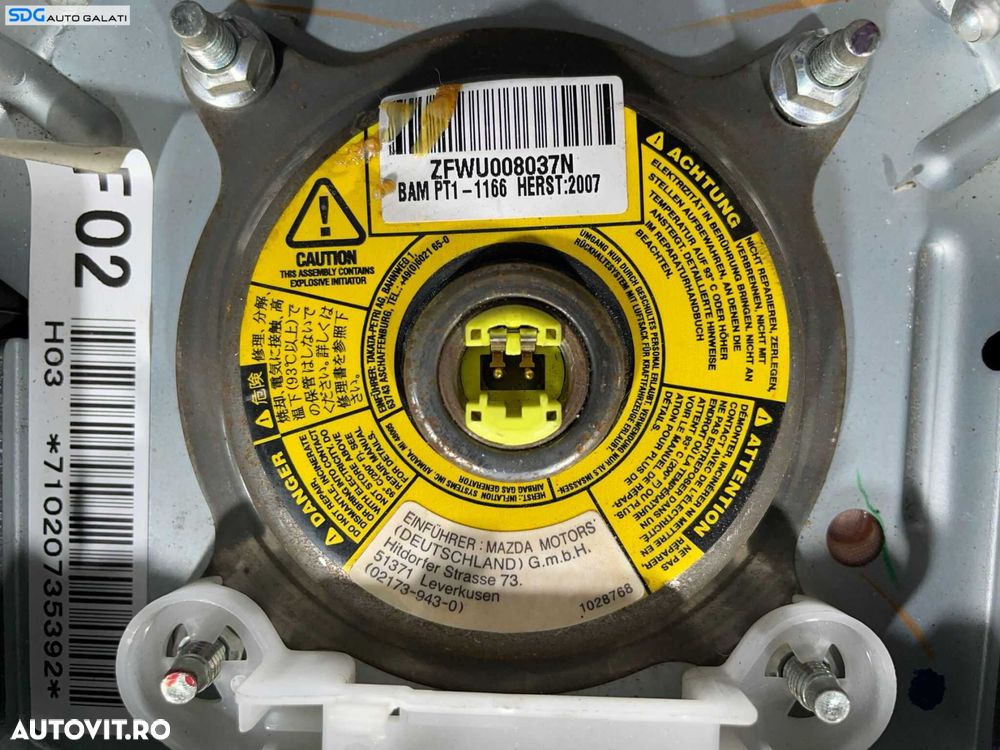Airbag Volan Mazda 6 2002 - 2008 [L3773] - 2