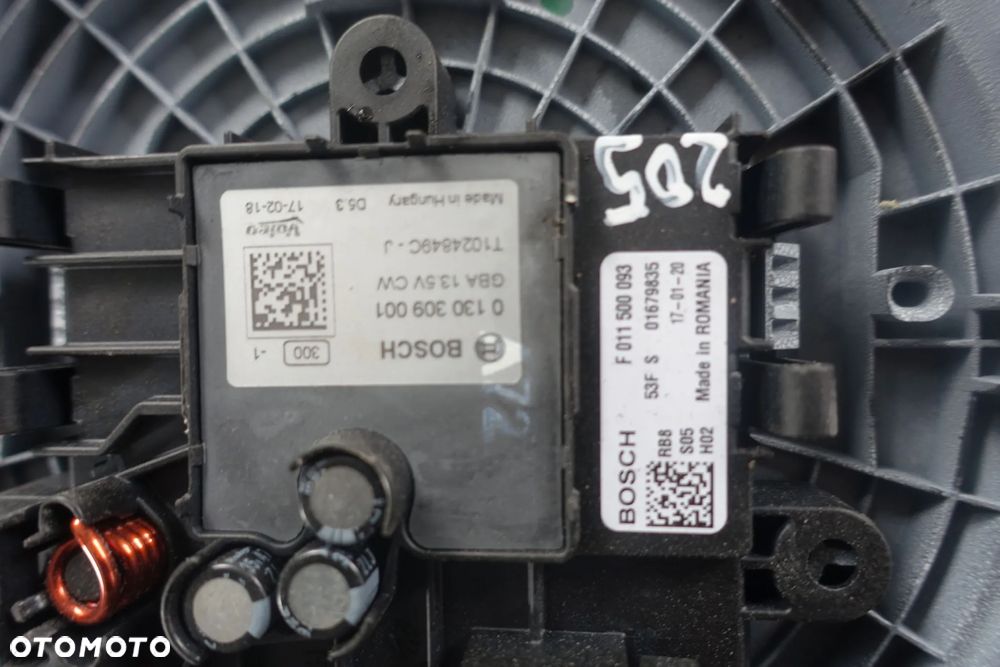 DMUCHAWA WENTYLATOR MERCEDES W205 - 2