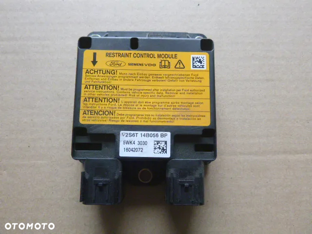 PODUSZKA POWIETRZNA KIEROWCY PASAŻERA SENSOR FORD FUSION MK1 02-05 - 2