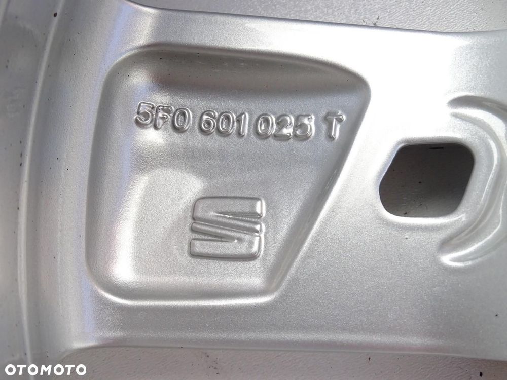ALUFELGI FELGI 17 5x112 7" ET 49 5F0601025T SEAT LEON III GOLF VII A3 8V - 12
