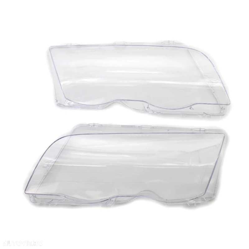 Set 2 Sticle Faruri Sticla Far BMW E46 NFL Non Facelift 1998-2001 - 2