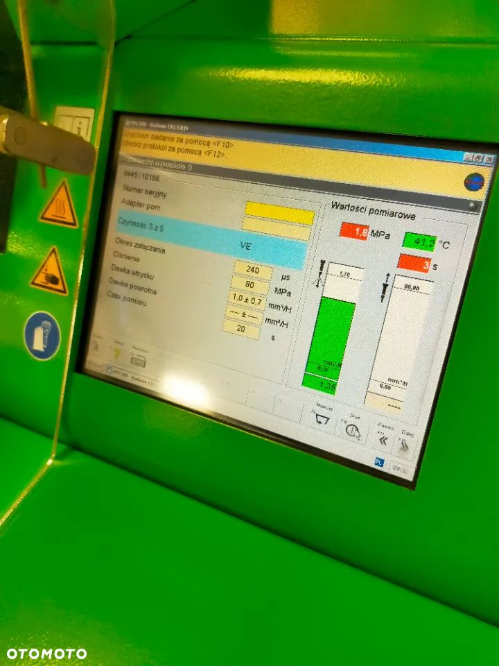 Eps 205 Bosch  tester wtryskiwaczy z bazą i kodowaniem . - 9