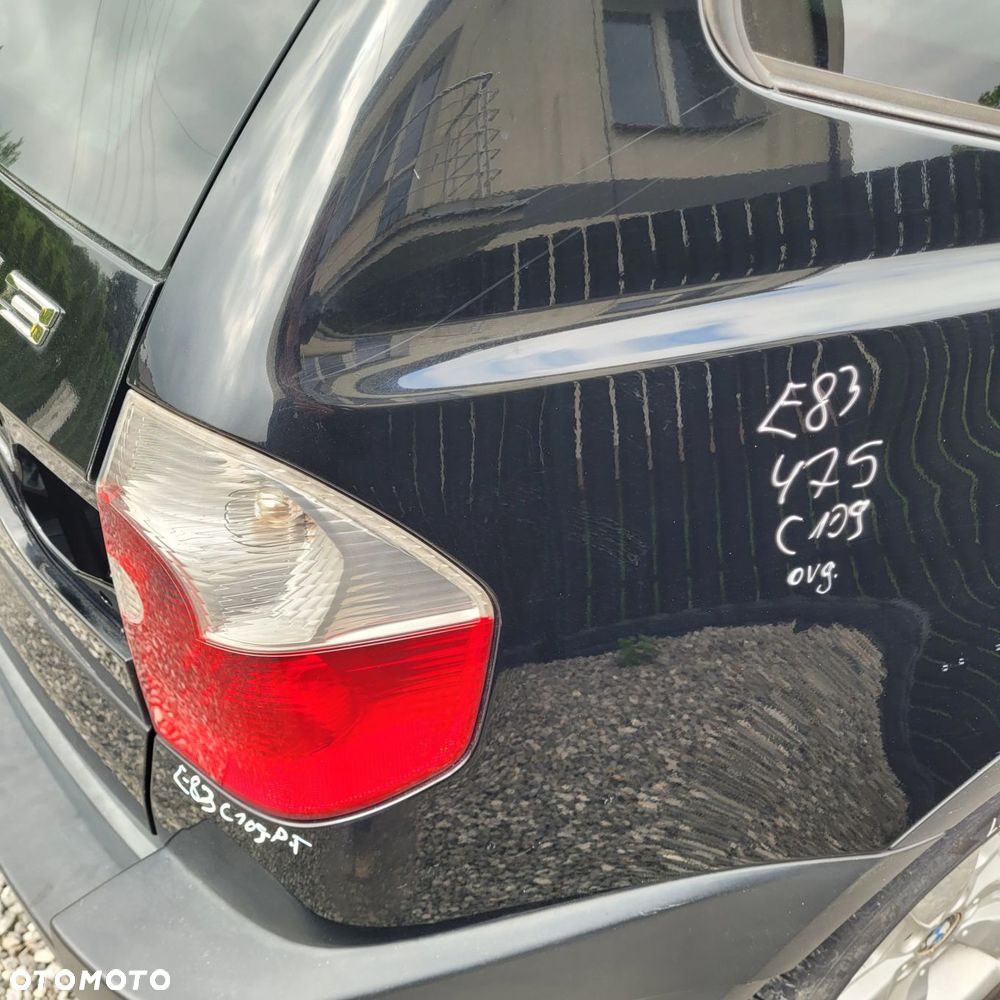 ĆWIARTKA PRAWY TYŁ TYLNA BMW X3 E83 475 BLACKSAPPHIRE ORG LAKIER C109 - 4