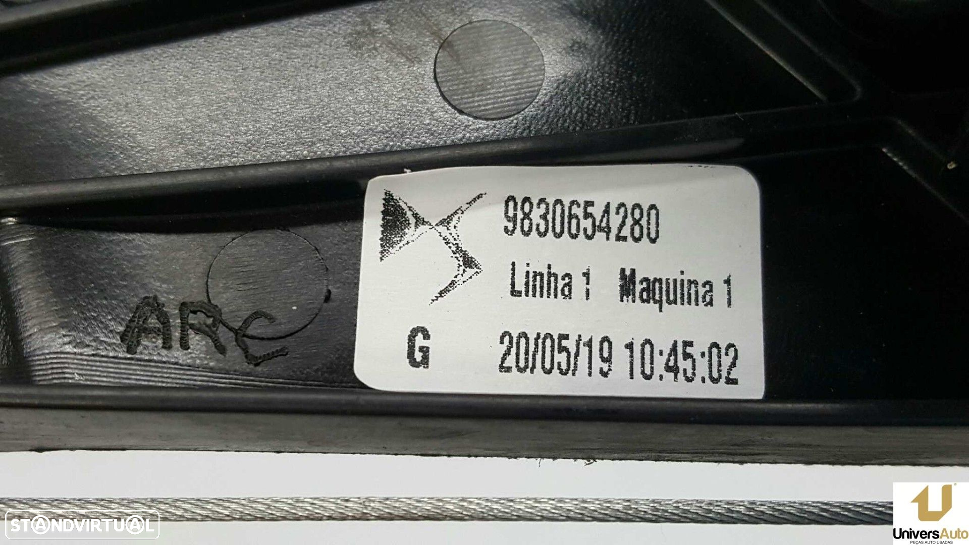 ELEVADOR TRASEIRO ESQUERDO CITROEN DS7 CROSSBACK (X74) - 8