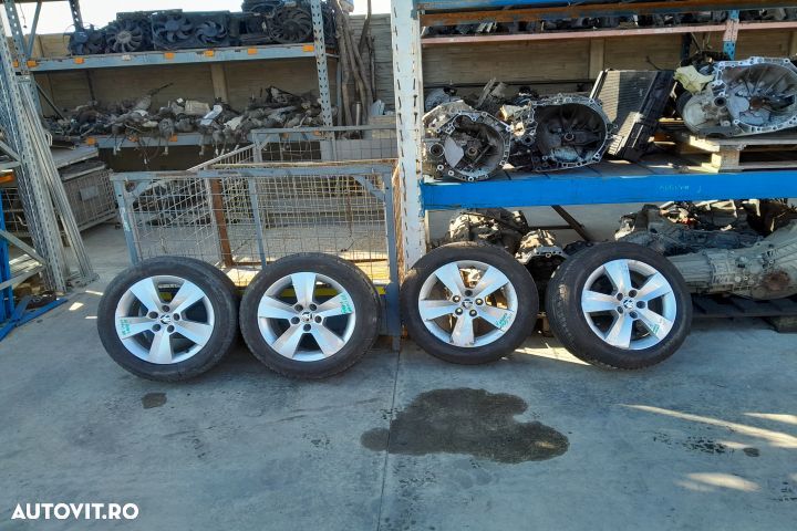 Jante aliaj cu anvelope 15 - set 185/60 R15 Skoda Fabia NJ [facelift] - 2