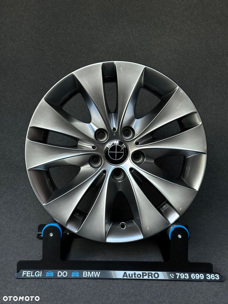 ORYGINALNE FELGI 17 BMW E60 5x120 7.5j ET20 STYLING 116 E46 E90 Z3 Z4 F30 F32 F34 F36 F10 F06 F12 grafit Shadow chrome - 5