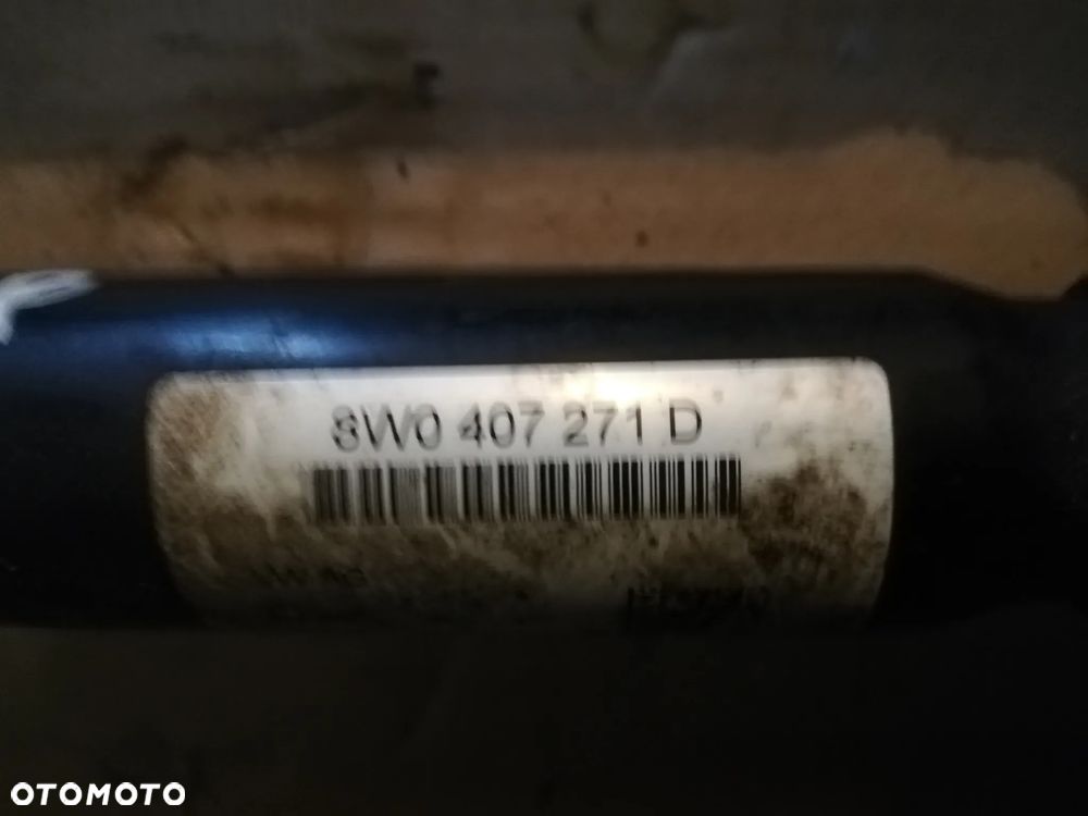 Półoś lewa prawa przód tył Audi A5 A4 B9 8W F5 2.0 TFSI 8W0407271D 8W0501203D - 3