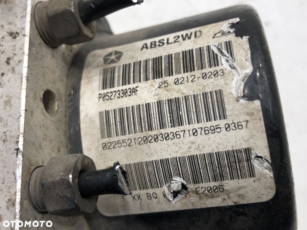 POMPA ABS  DODGE CALIBER 2006 - 2022 1.8 110 kW [150 KM] benzyna 2006 - 2009 P05273303AF - 4