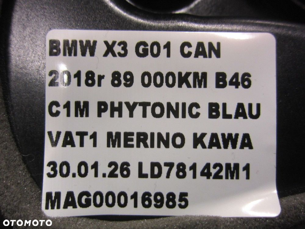 BMW X3 G01 G02 F98 GŁOŚNIK ŚREDNIOTONOWY TOP HIFI TWEETER 6809632 6811962 L - 9