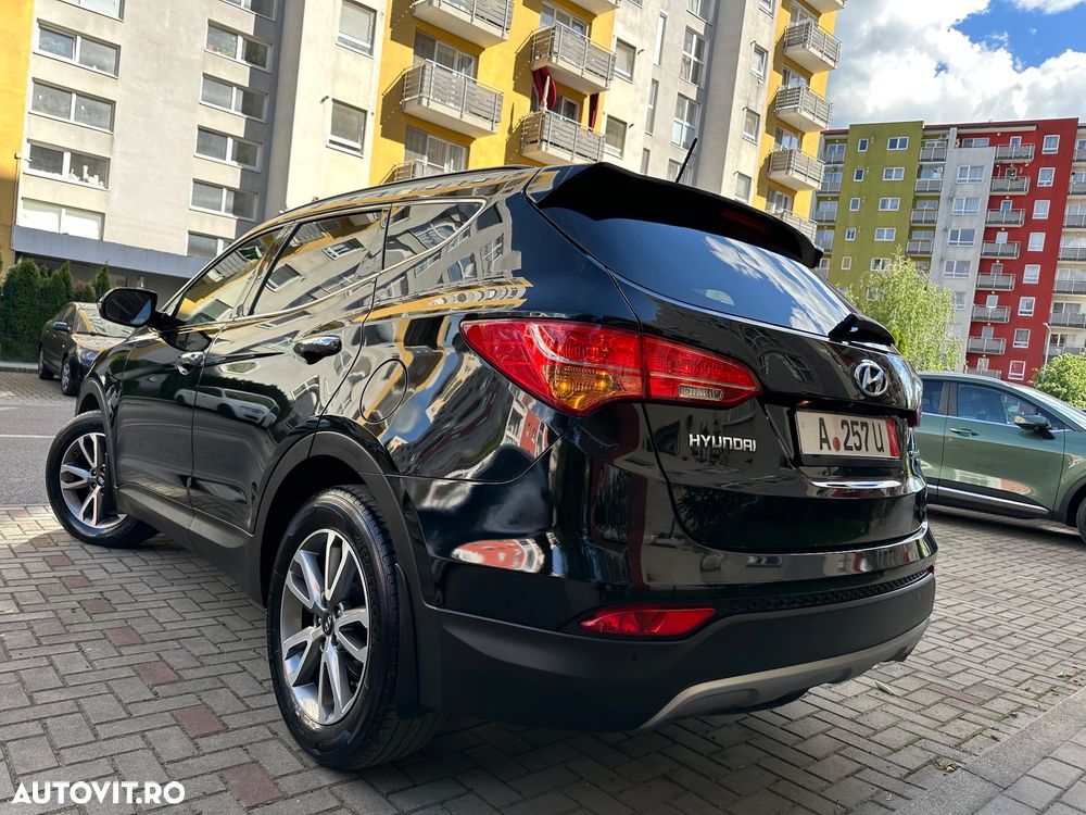 Hyundai Santa Fe blue 2.0 CRDI 4WD Premium - 4