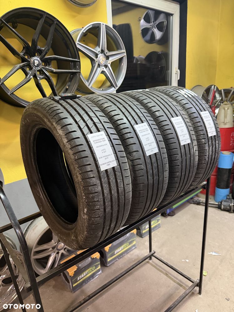 Opony letnie 195/55R16 87H Bridgestone Turanza T005 | 2019 | Komplet