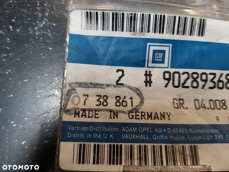 Tulejka pierścień tłumiący dzwigni  zmiany biegów  Opel  Ascona C, Kadett E 0738861 - 1