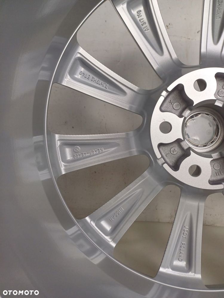 4x felgi felga aluminiowa kadjar pulsar x-trail 7.0jx19 5x114.3 et 40 - 15