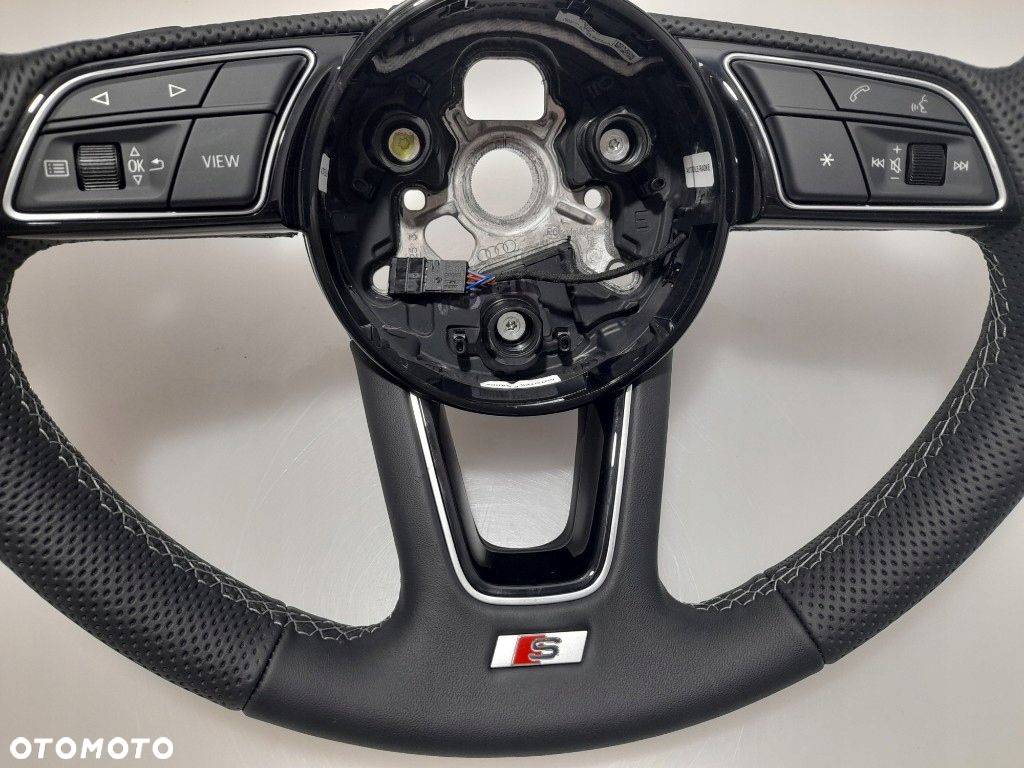 NOWA KIEROWNICA SKÓRA MULTIFUNKCJA DSG ŁOPATKI 8W0419689 AUDI A4 B9 2024r - 5