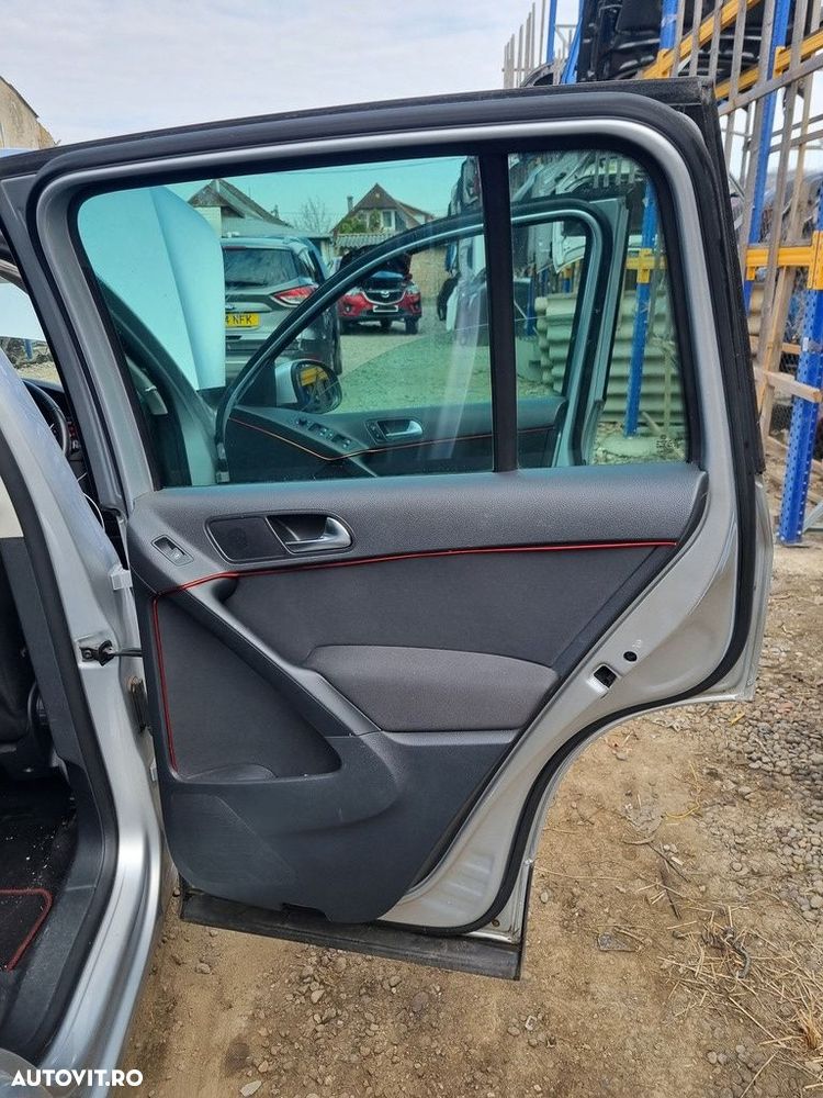 Usa Dreapta Spate Volkswagen Tiguan 5N 2007 - 2011 SUV 4 Usi SILVER (1481) - 2