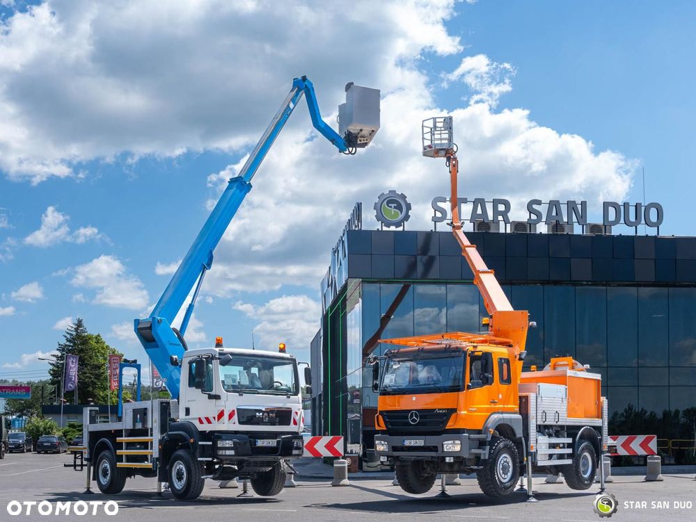 Mercedes-Benz AXOR 1833 4x4 RUTHMANN T220 S12 podnośnik koszowy - 4