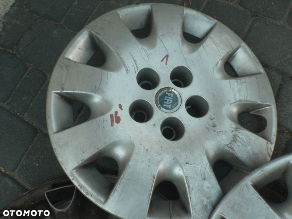 kołpak kołpaki dekiel koła fiat grande punto evo 500 bravo II croma doblo 16 inne ORYGINAŁ - 10