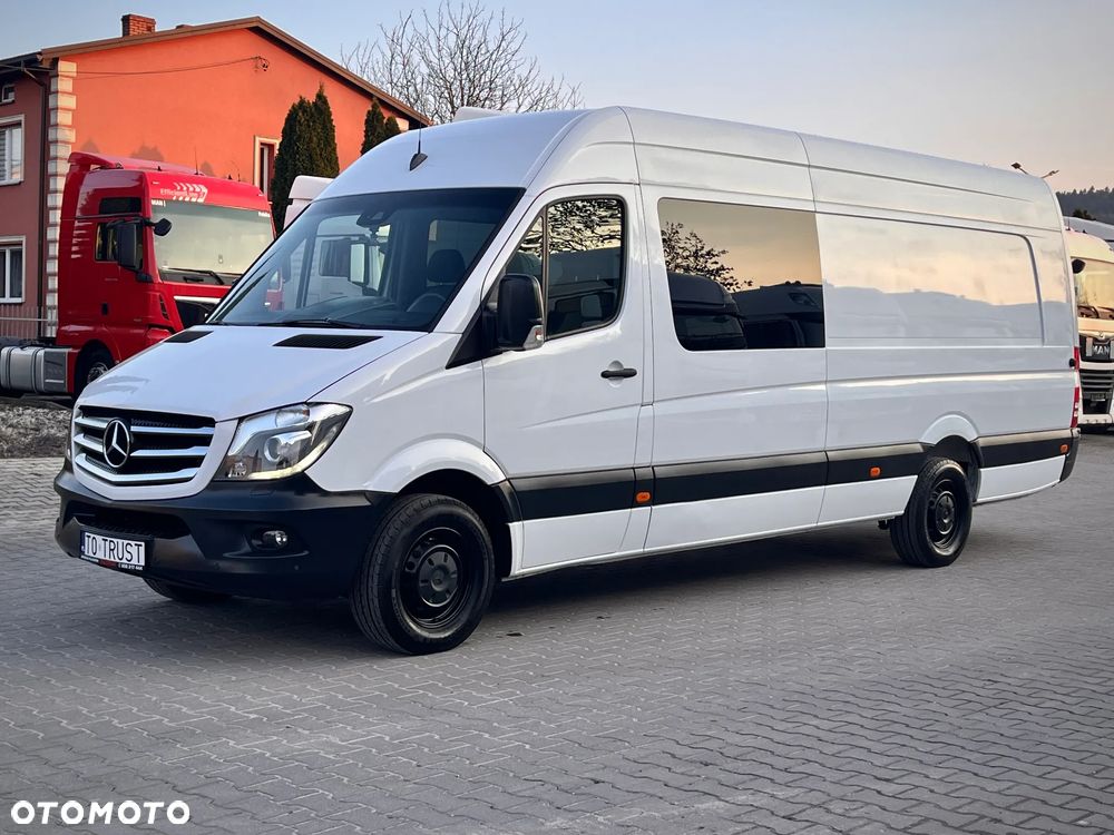 Mercedes-Benz SPRINTER 3.0 V6 AUTOMAT / EXTRA LONG / 6 OSÓB / SALON POLSKA / LEASING / KREDYT / VAT 23% - 2