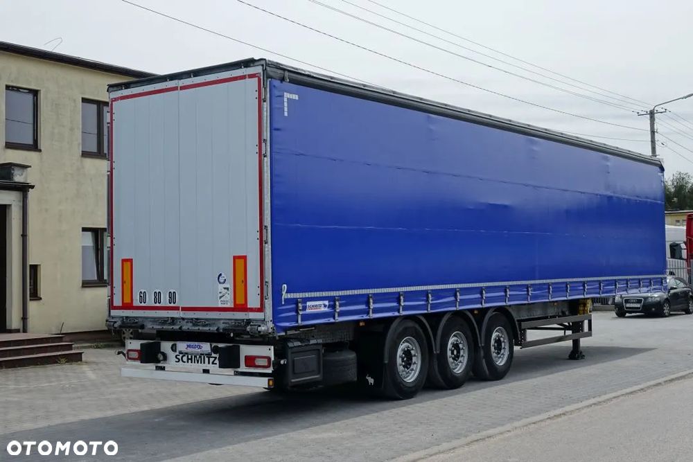 Schmitz Cargobull FIRANKA / STANDARD / OSIE SCHMITZ / NOWE PLANDEKI / OCYNK/ KOSZ I KOŁO ZAPASOWE / - 5