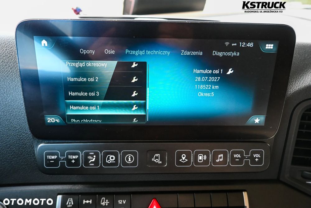 Mercedes-Benz Actros 2545 BDF 4,90 rozstaw 7,82 m - 35