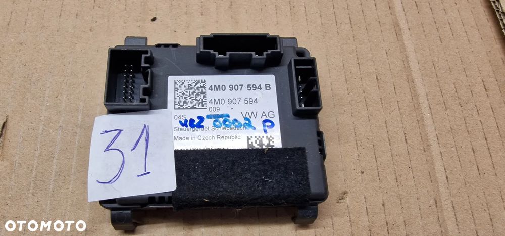 Moduł sterownik szyberdachu Audi Q7 Passat B8 4M0907594B 4M0907594 - 5