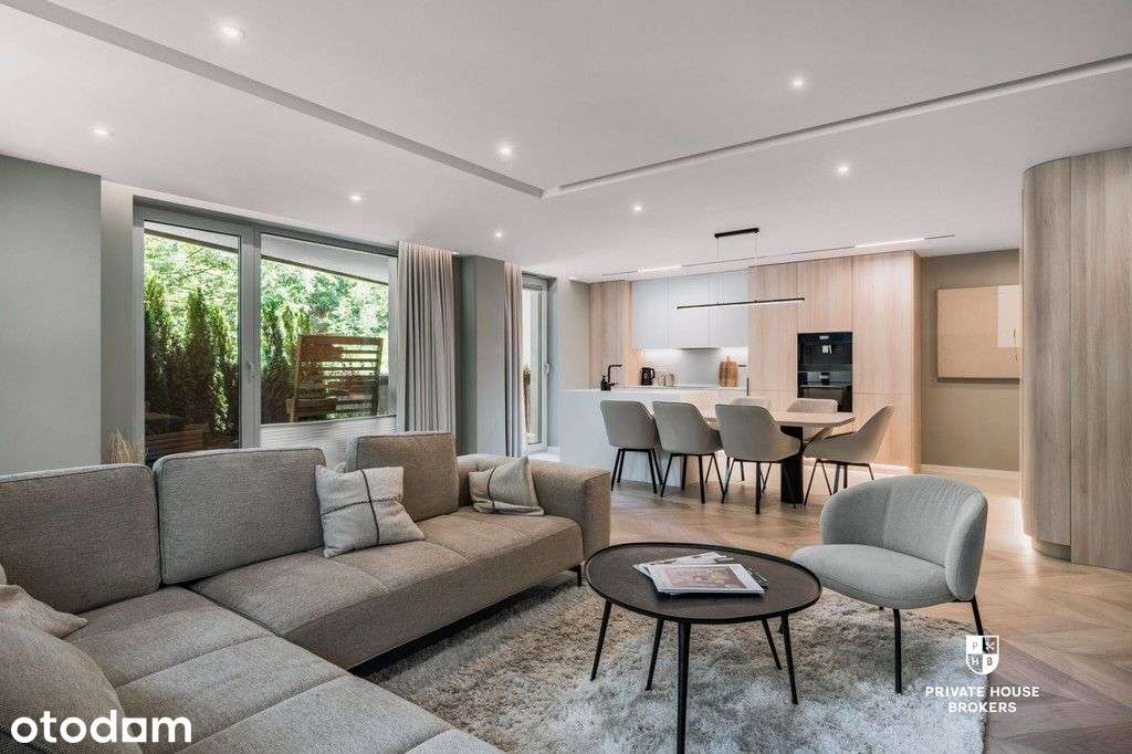 3-pokojowy apartament z tarasami przy Wiśle i Ice