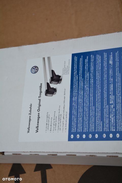 VW Caddy 2015 - bagażnik dachowy  Oryginał Alu klucz - 5