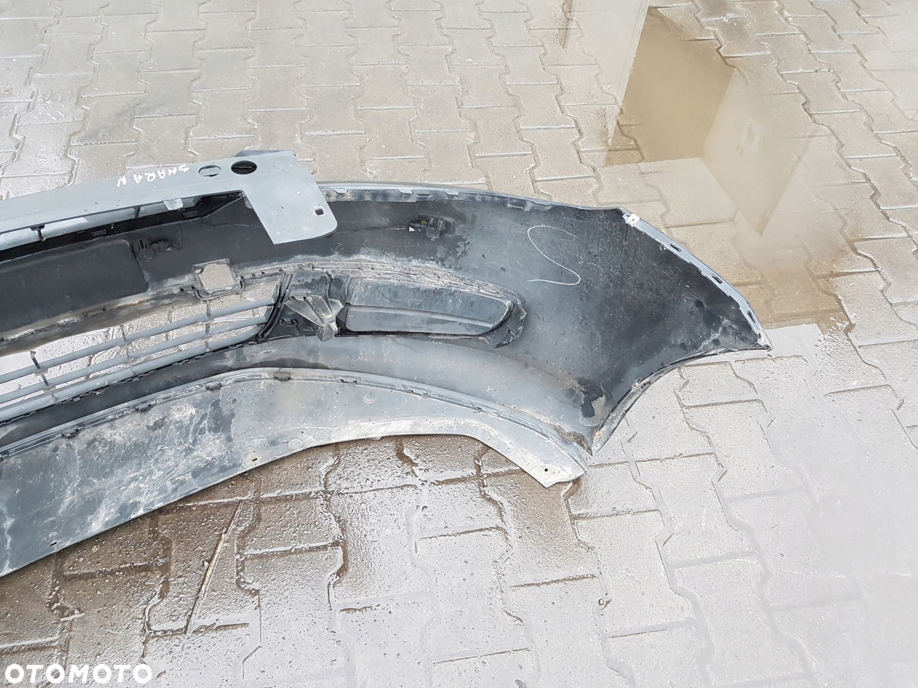 VW SHARAN 7N 10-15r ZDERZAK PRZÓD PDC GRILL - 11