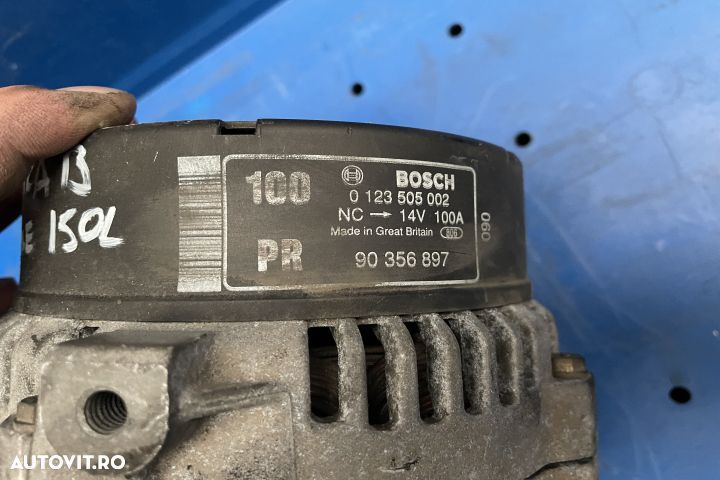 Alternator 0123505002  90356897 Opel Vectra B [1995 - 1999] wagon 5-u - 3