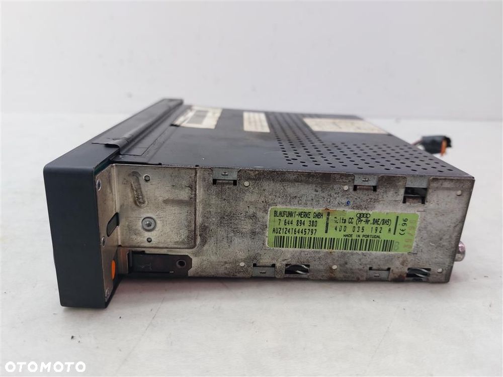 Radio CD FABRYCZNE Audi  A8 D2  1994-2002R 4D0035192A BLAUPUNKT - 3