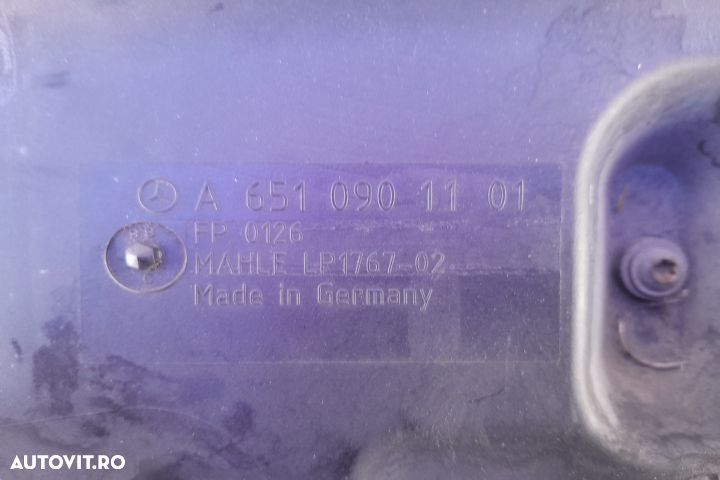 Carcasa filtru aer A6510901101 - 2.2 CDI A6510901101 - 2.2 CDI Merced - 5